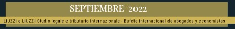 Septiembre 2022- Bufete internacional de abogados LIUZZI E LIUZZI